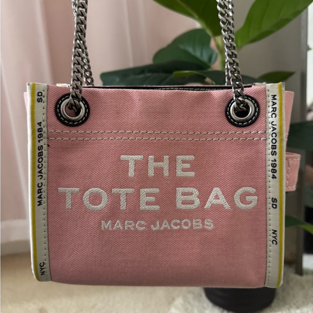 Marc Jacobs Pink Tote Bag